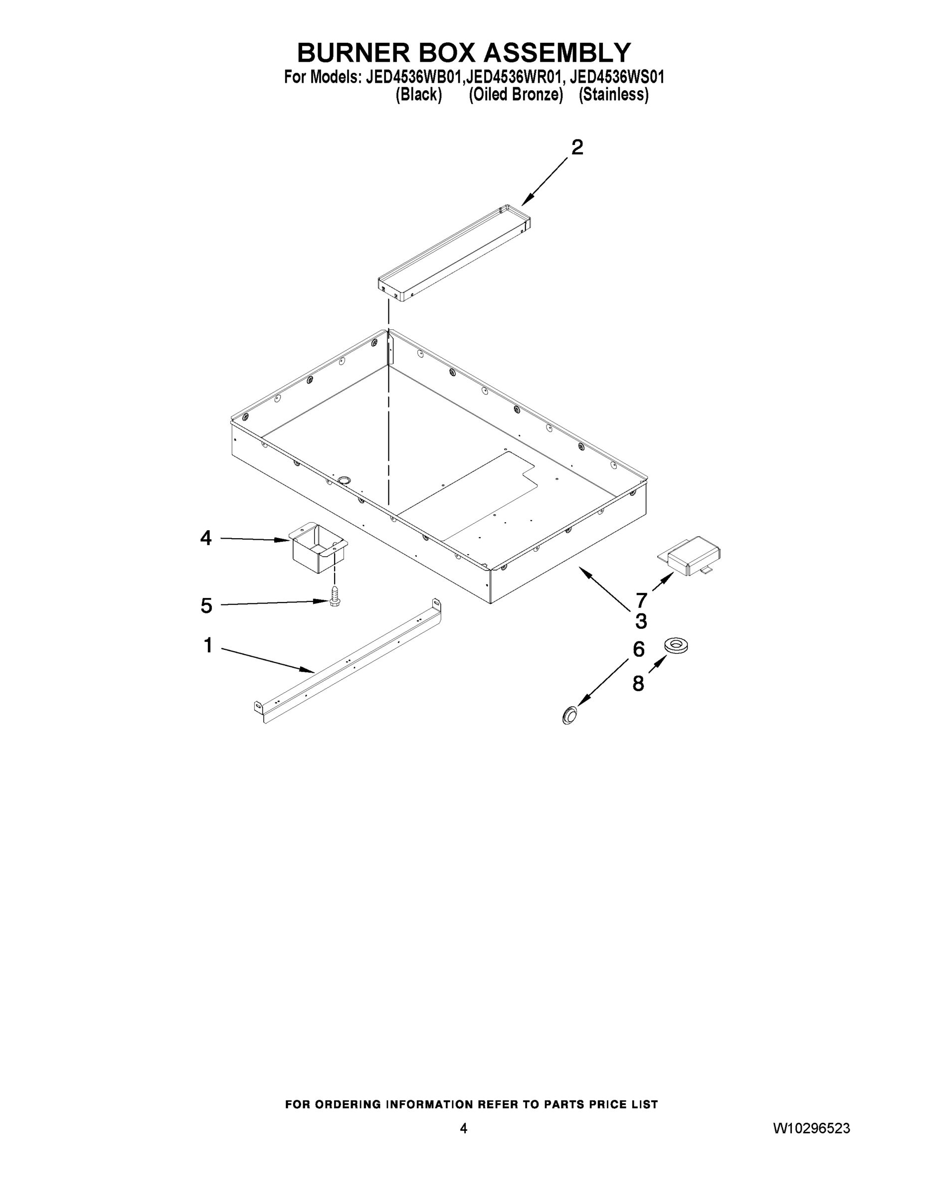 03 - BURNER BOX ASSEMBLY