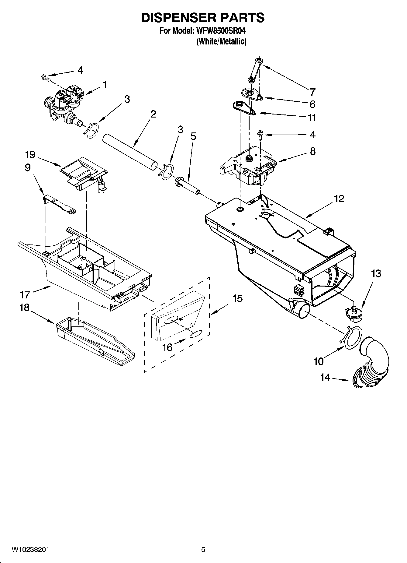 04 - DISPENSER PARTS