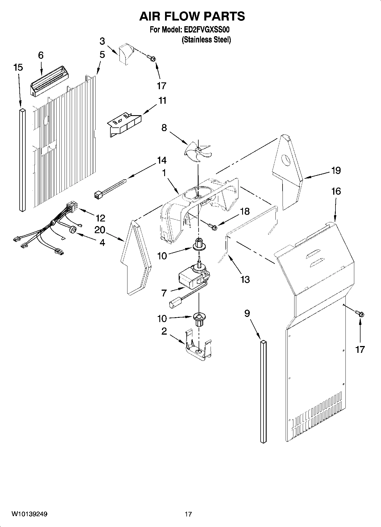 10 - AIR FLOW PARTS