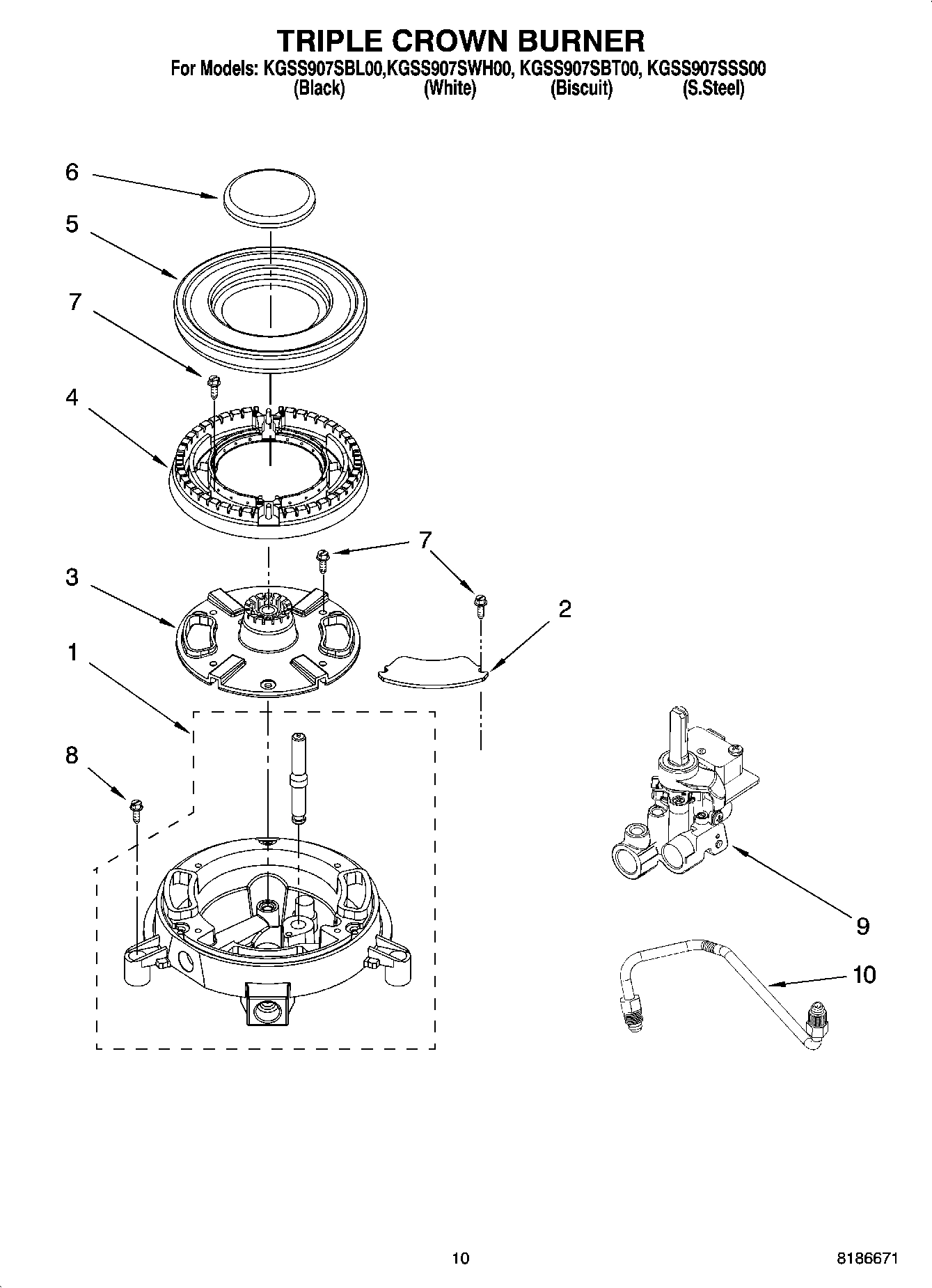 07 - TRIPLE CROWN BURNER