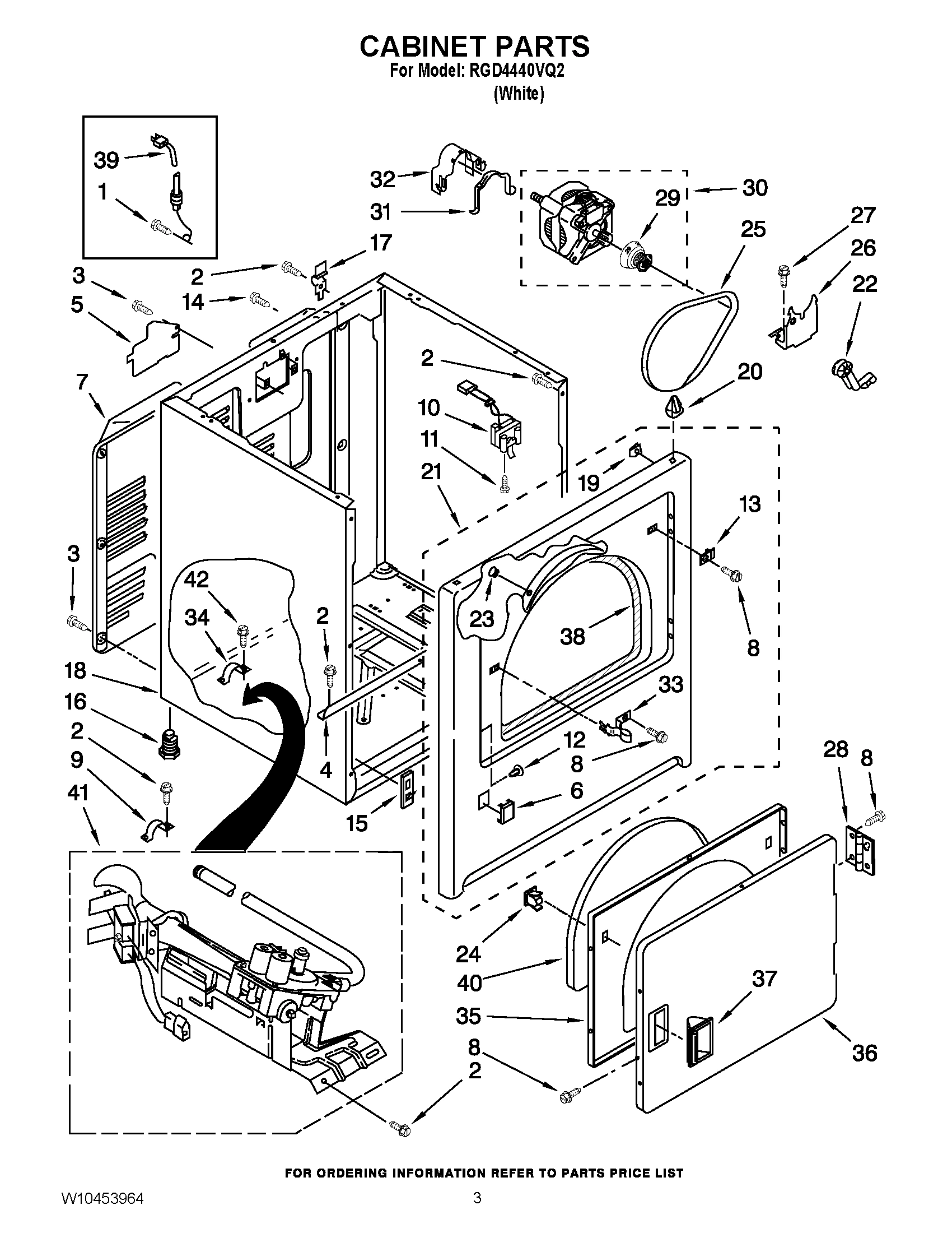 02 - CABINET PARTS