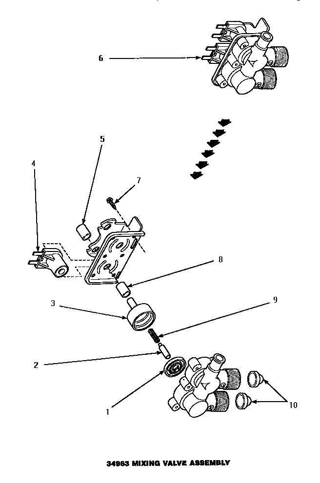 02 - 34963 MIXING VALVE ASSY