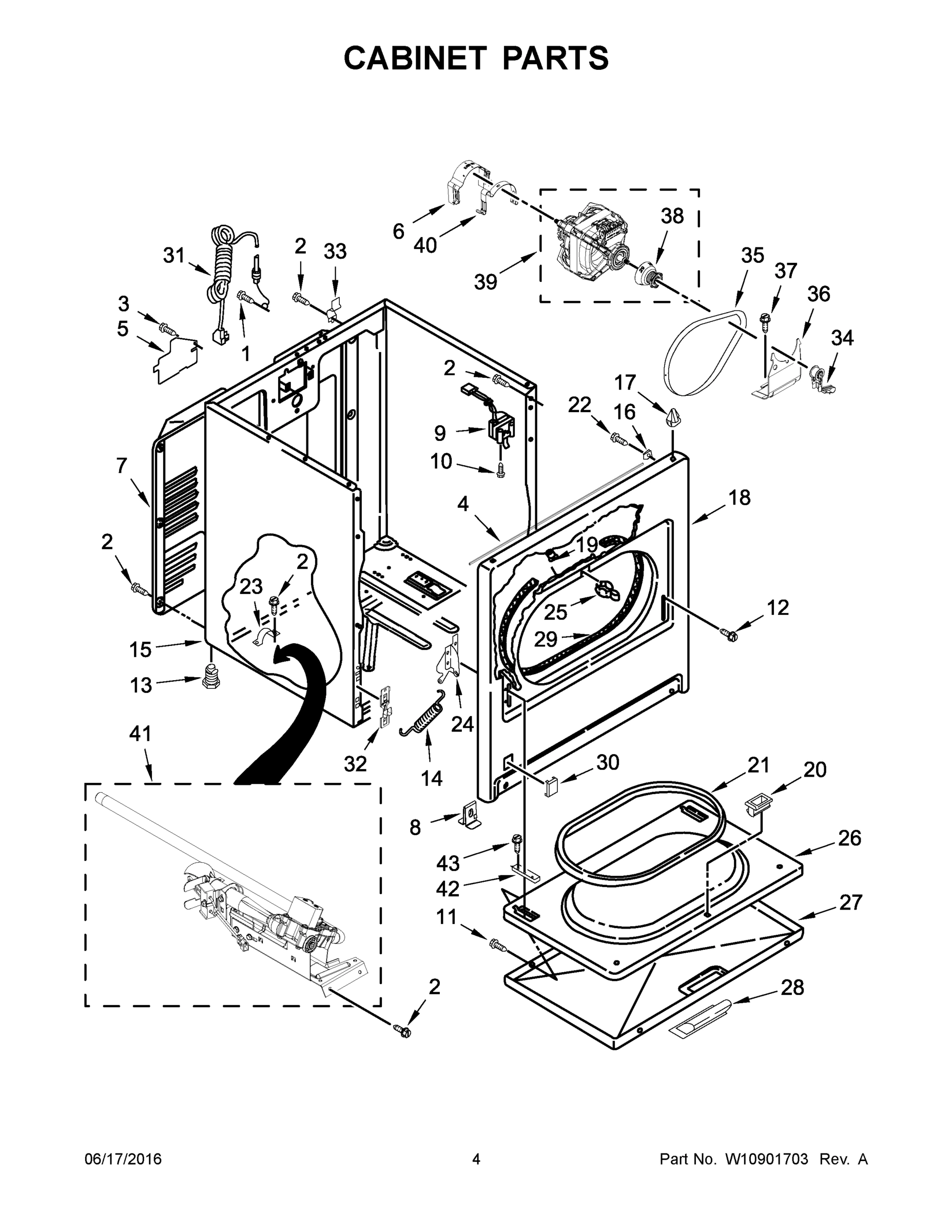 03 - CABINET PARTS