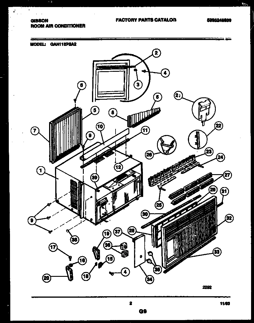 02 - CABINET PARTS