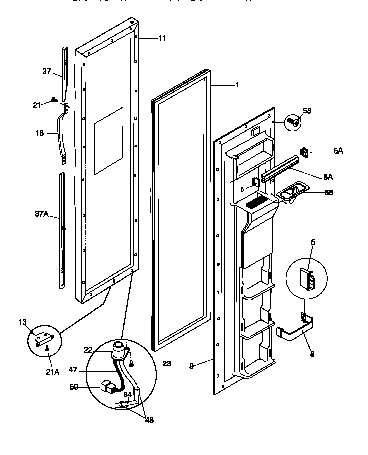 02 - FREEZER DOOR