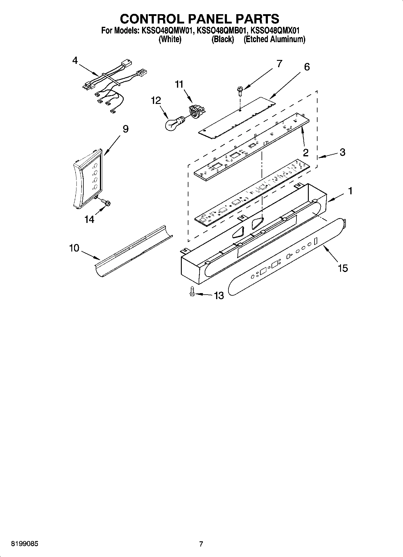 05 - CONTROL PANEL PARTS
