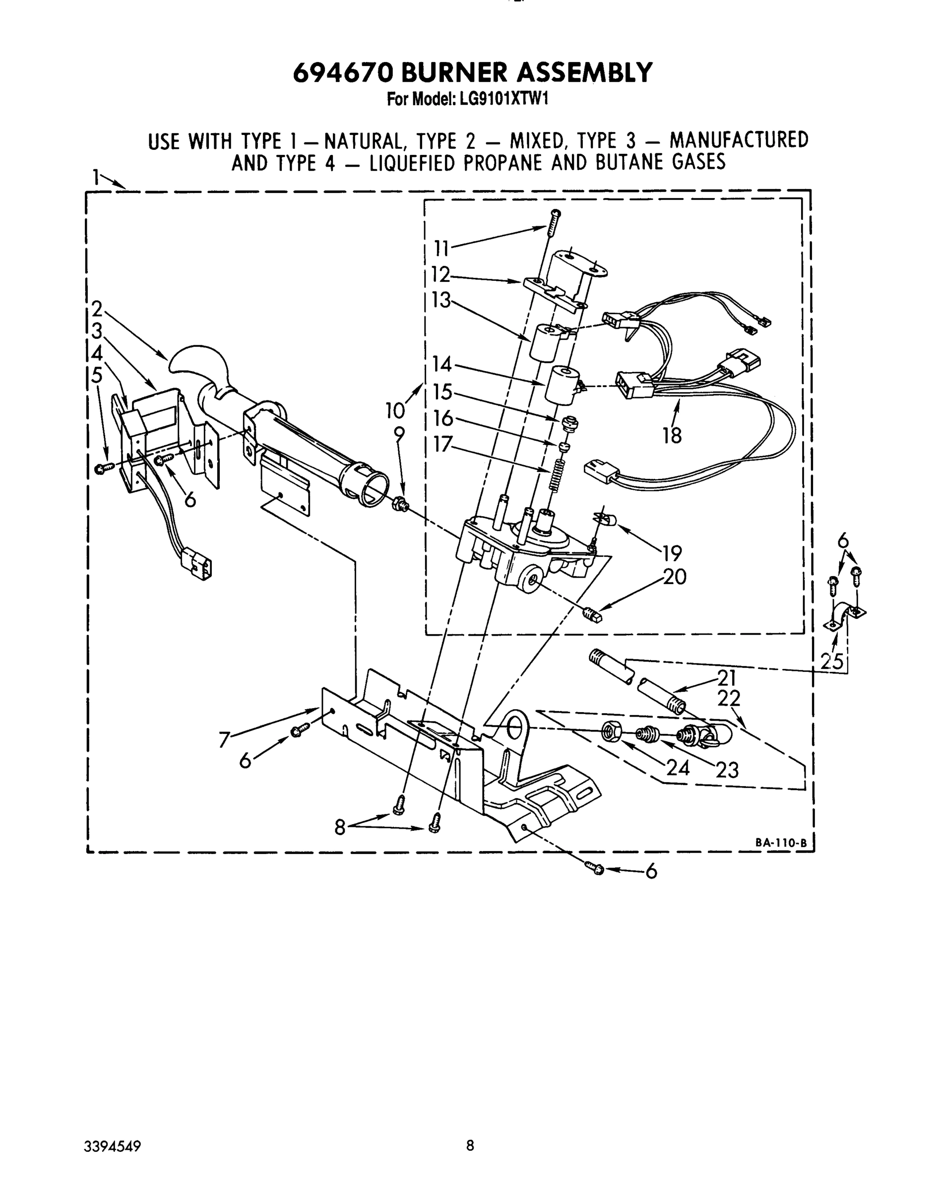 05 - BURNER ASSEMBLY