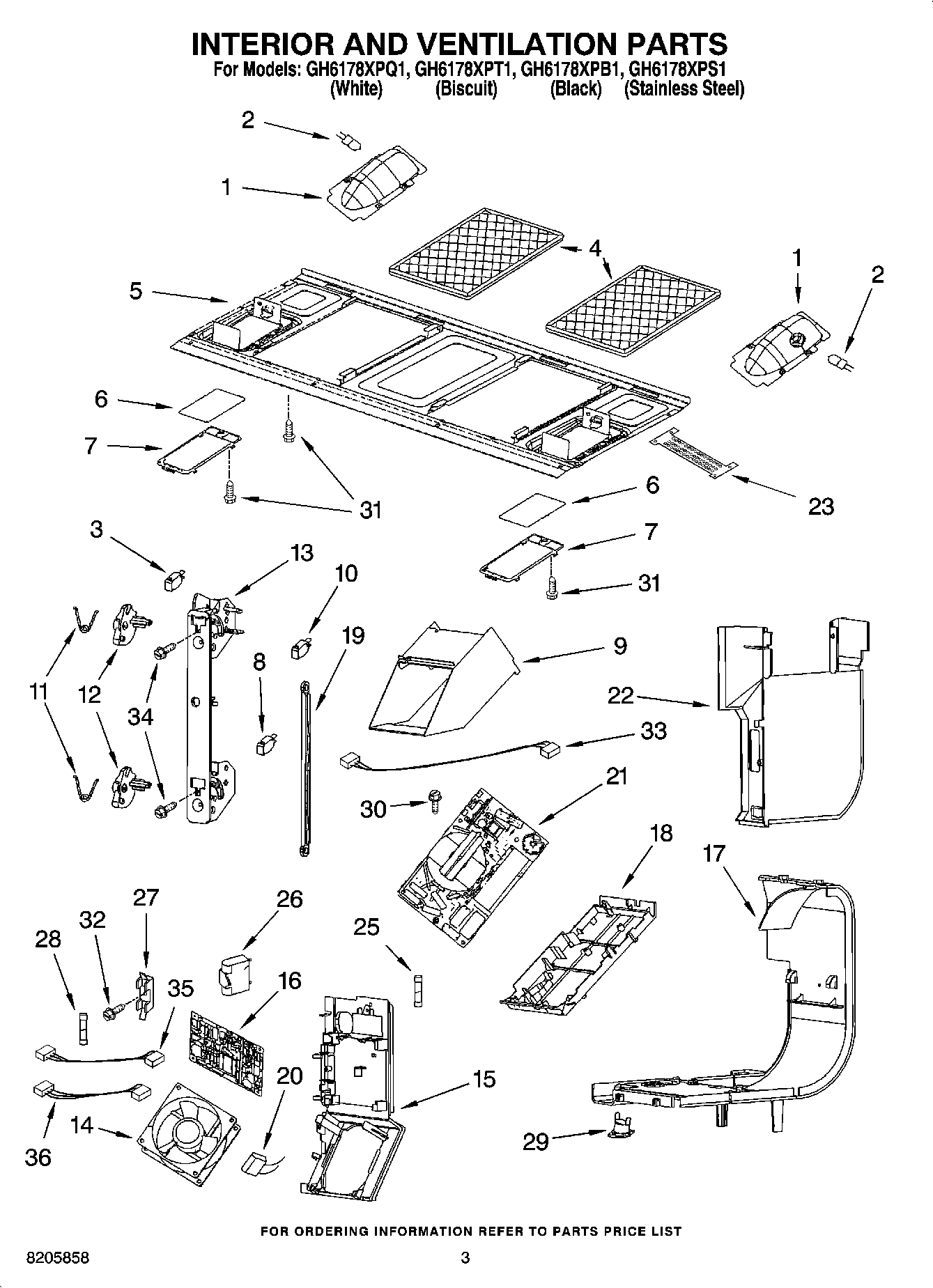 03 - INTERIOR AND VENTILATION PARTS