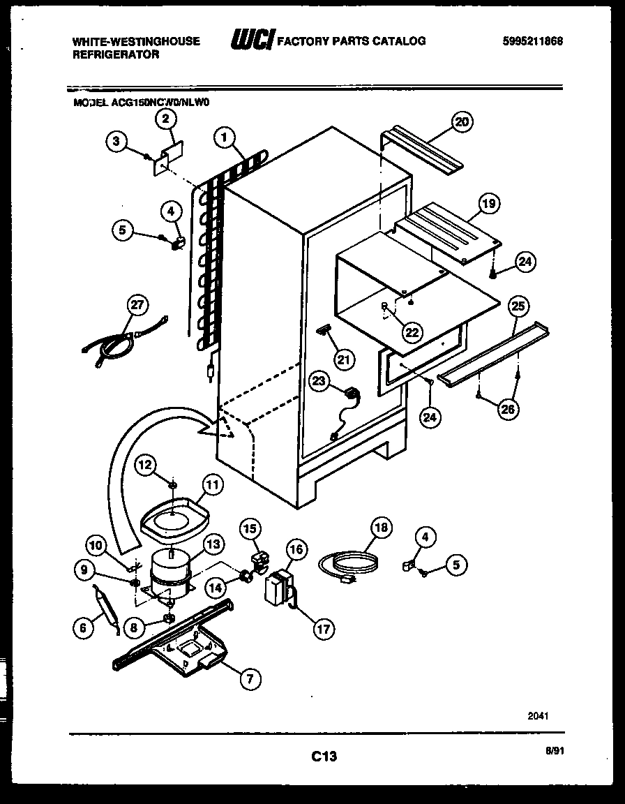 04 - SYSTEM AND AUTOMATIC DEFROST PARTS