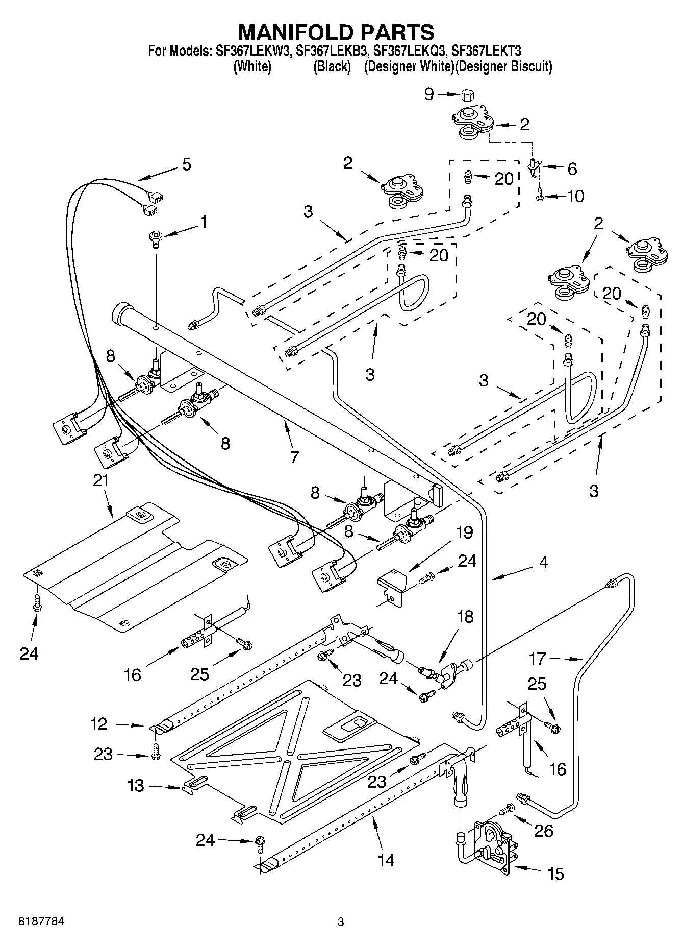 03 - MANIFOLD PARTS