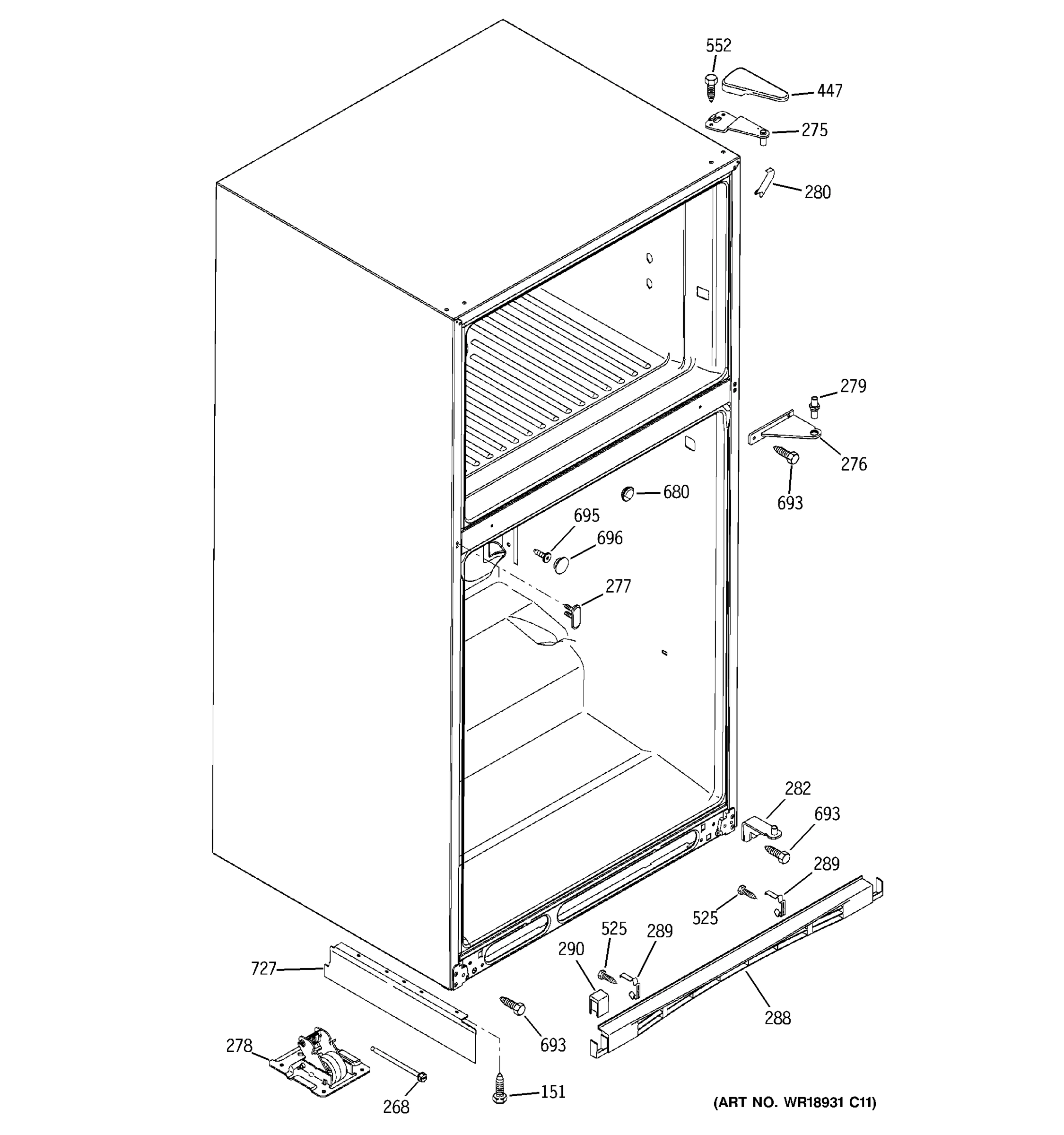 CASE PARTS