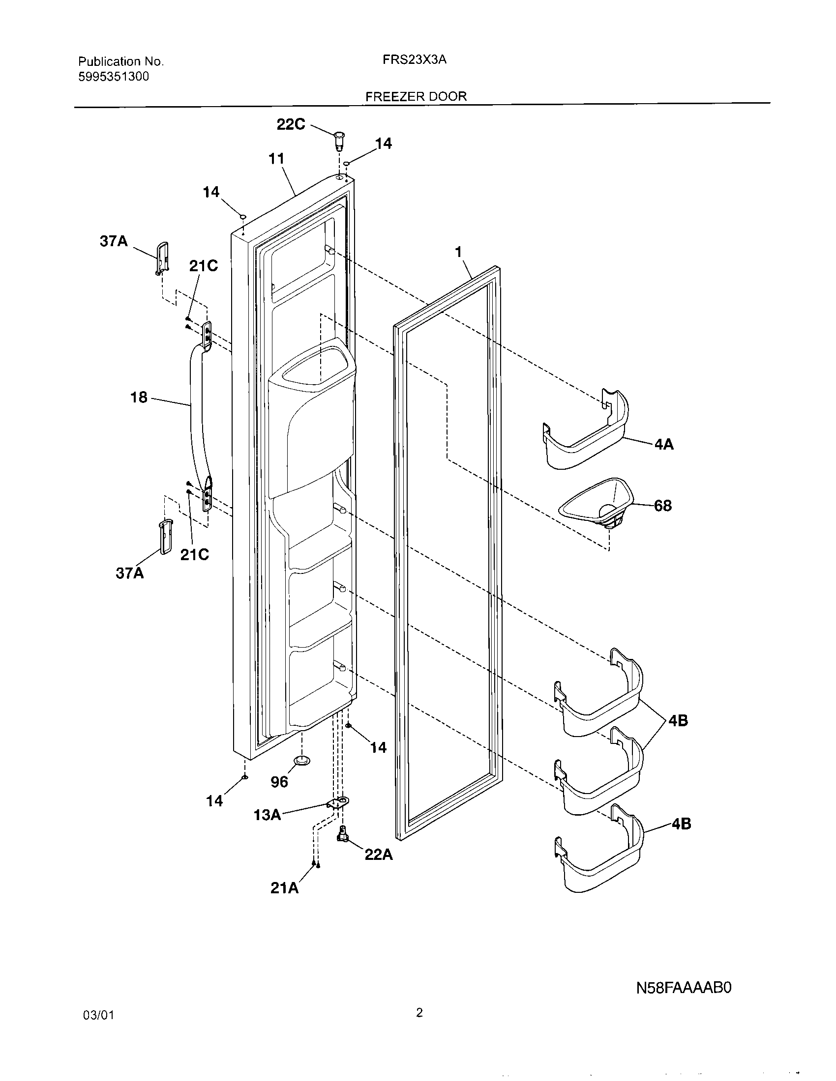 03 - FREEZER DOOR