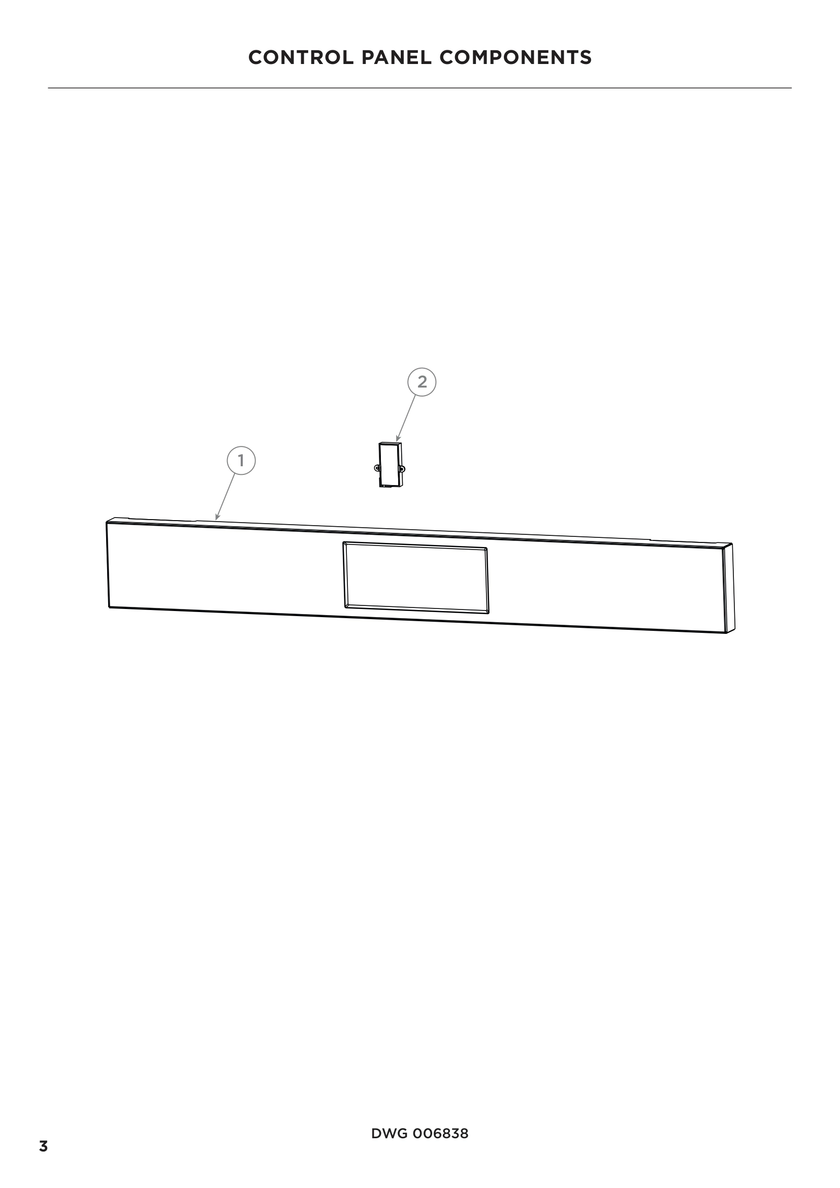 CONTROL PANEL COMPONENTS