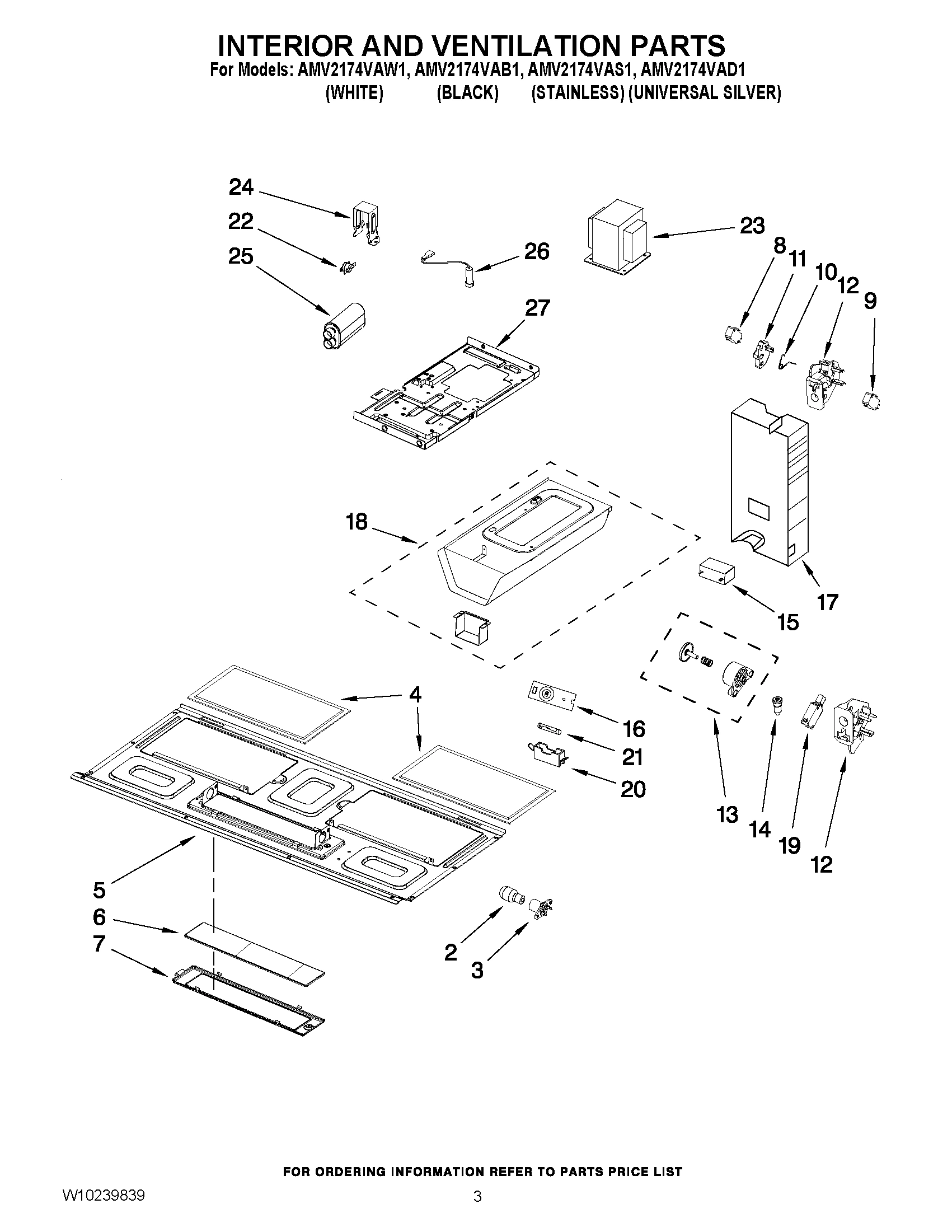 03 - INTERIOR AND VENTILATION PARTS