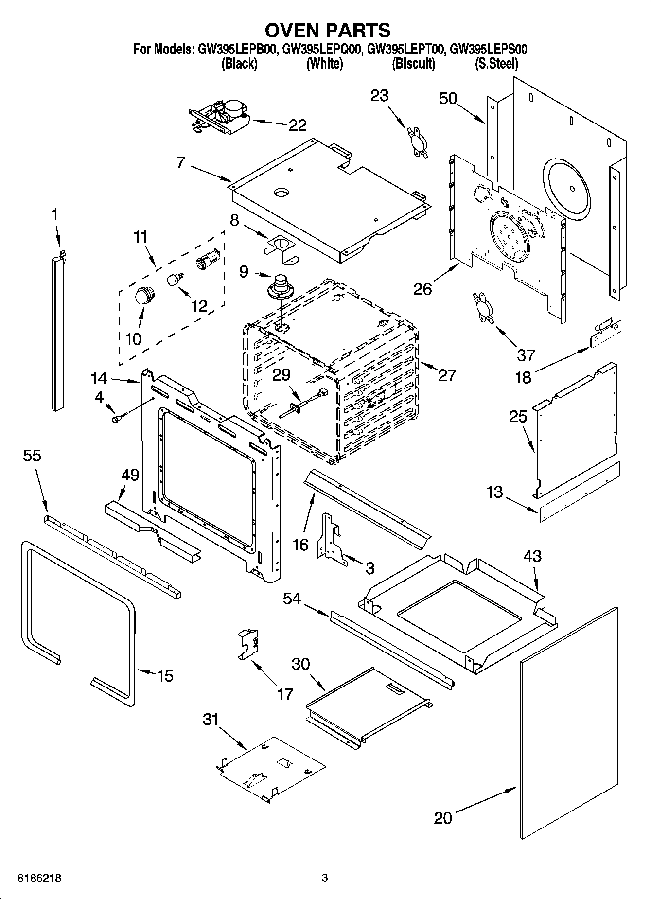 03 - OVEN PARTS