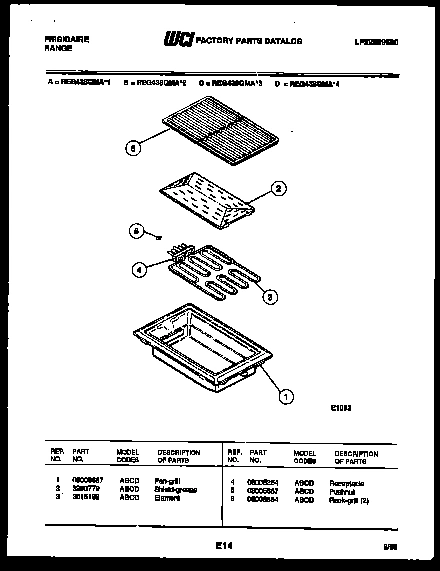 06 - BROILER DRAWER PARTS