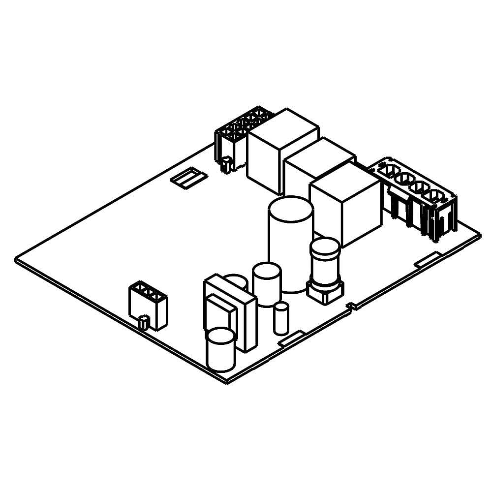 WPW10453912 Whirlpool Refrigerator Electronic Control Board + Core
