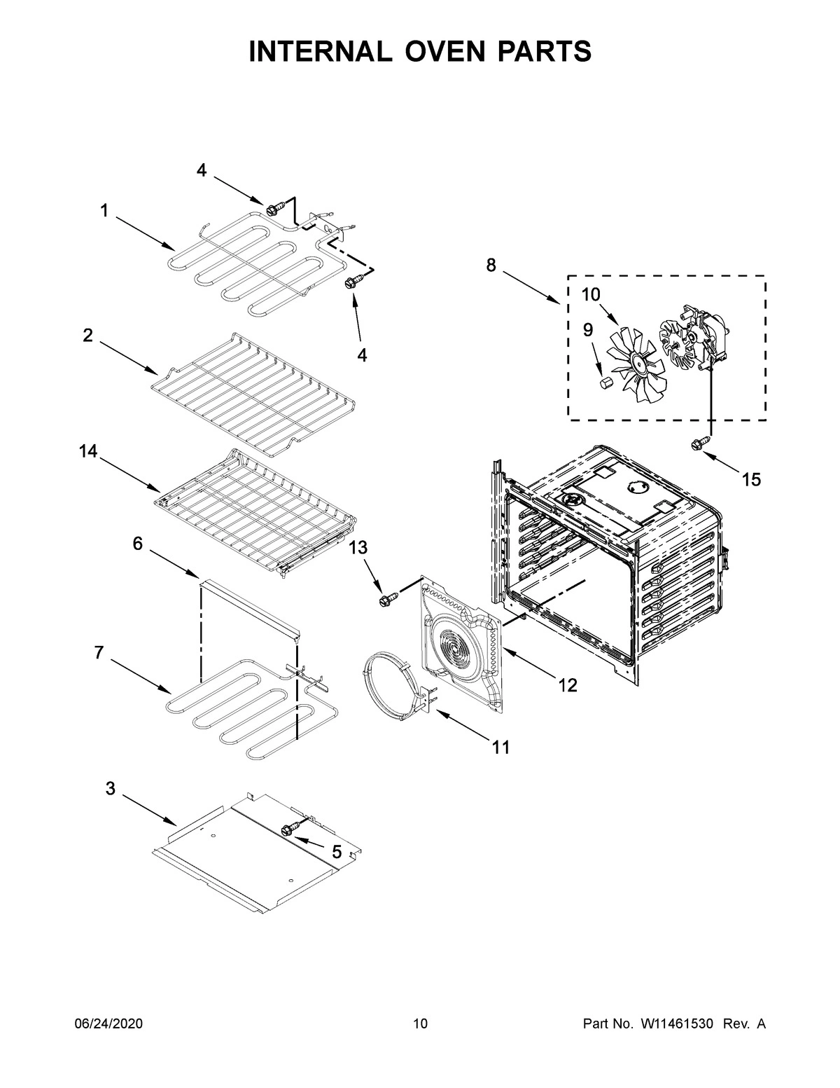 06 - INTERNAL OVEN PARTS