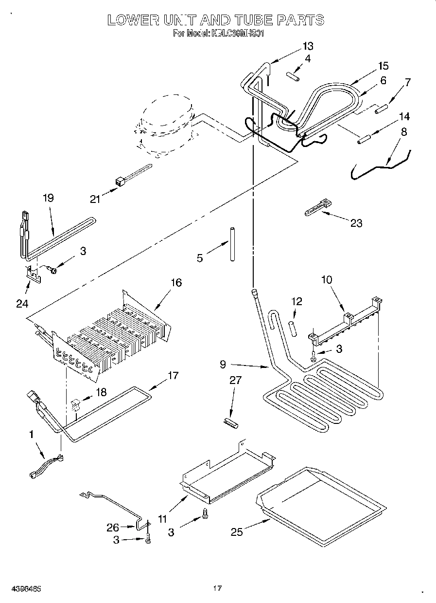 10 - LOWER UNIT AND TUBE