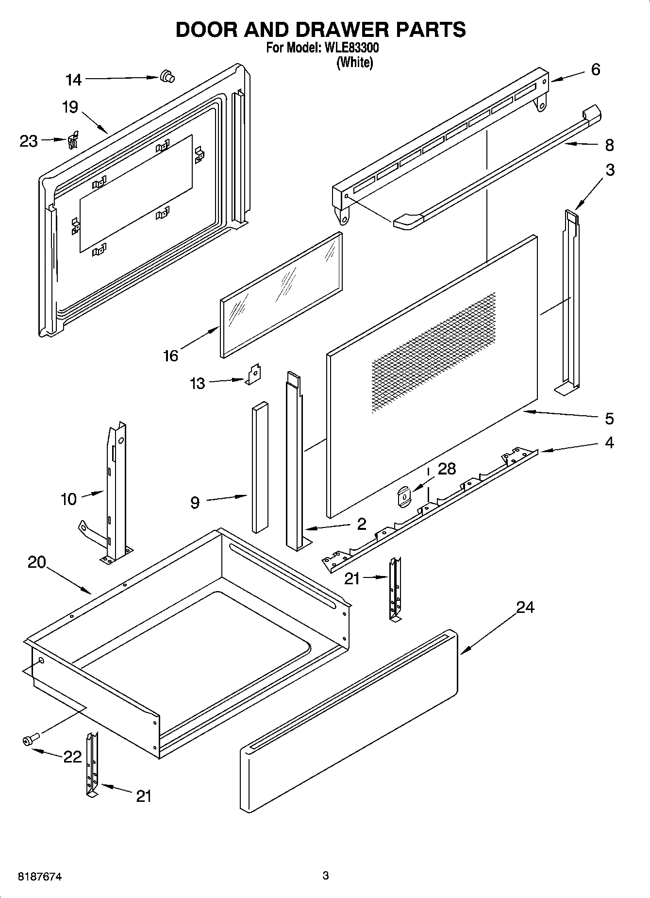 03 - DOOR AND DRAWER PARTS
