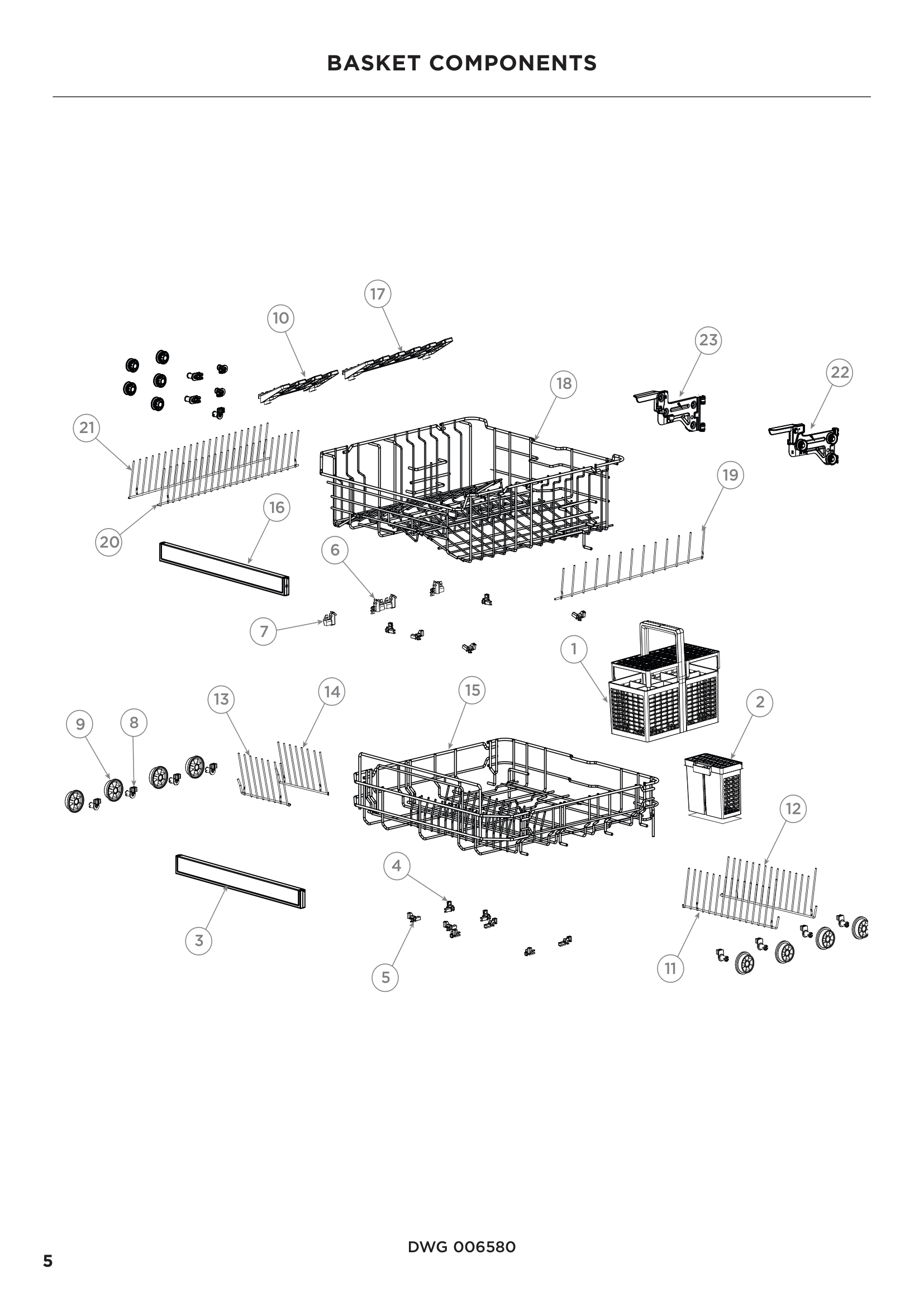 BASKET COMPONENTS