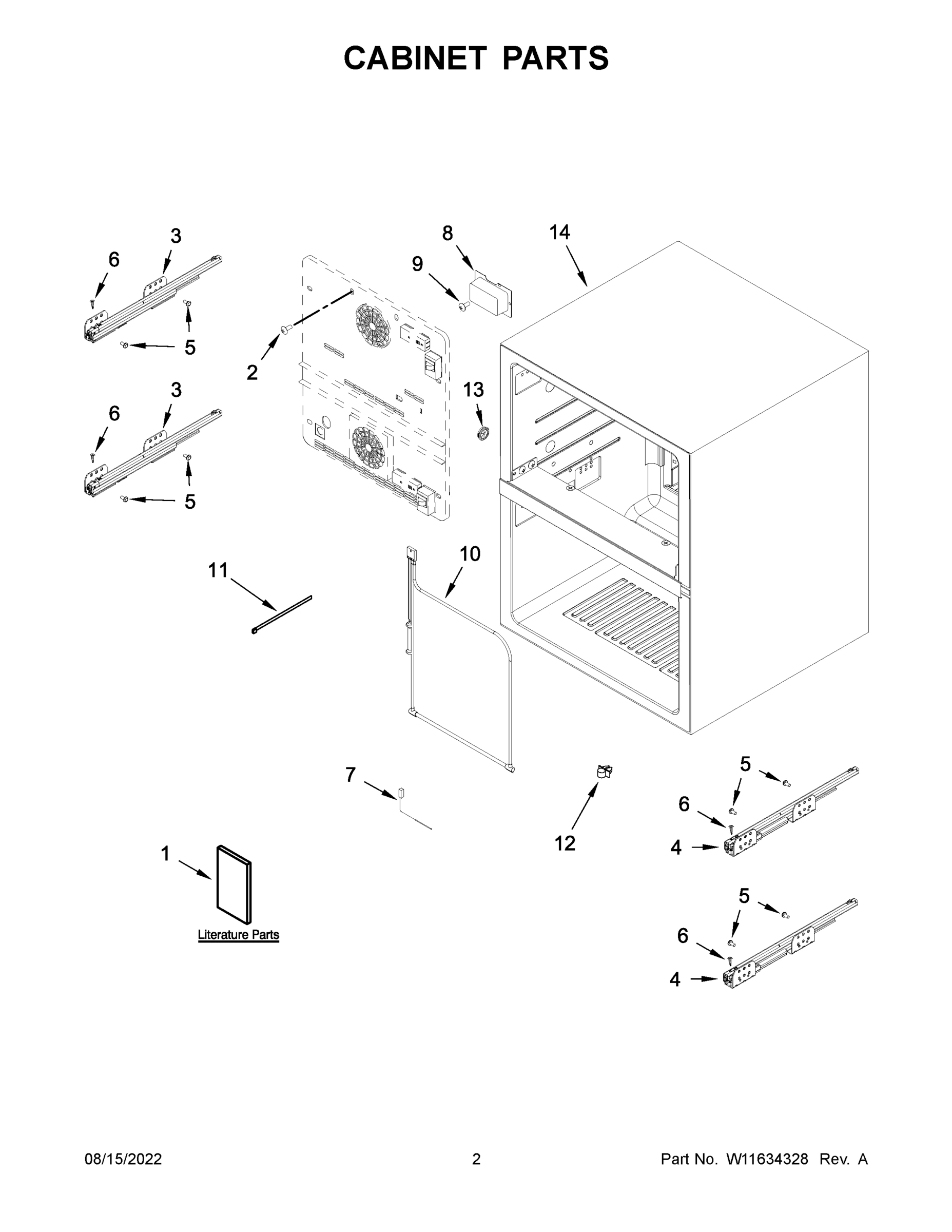 02 - CABINET PARTS