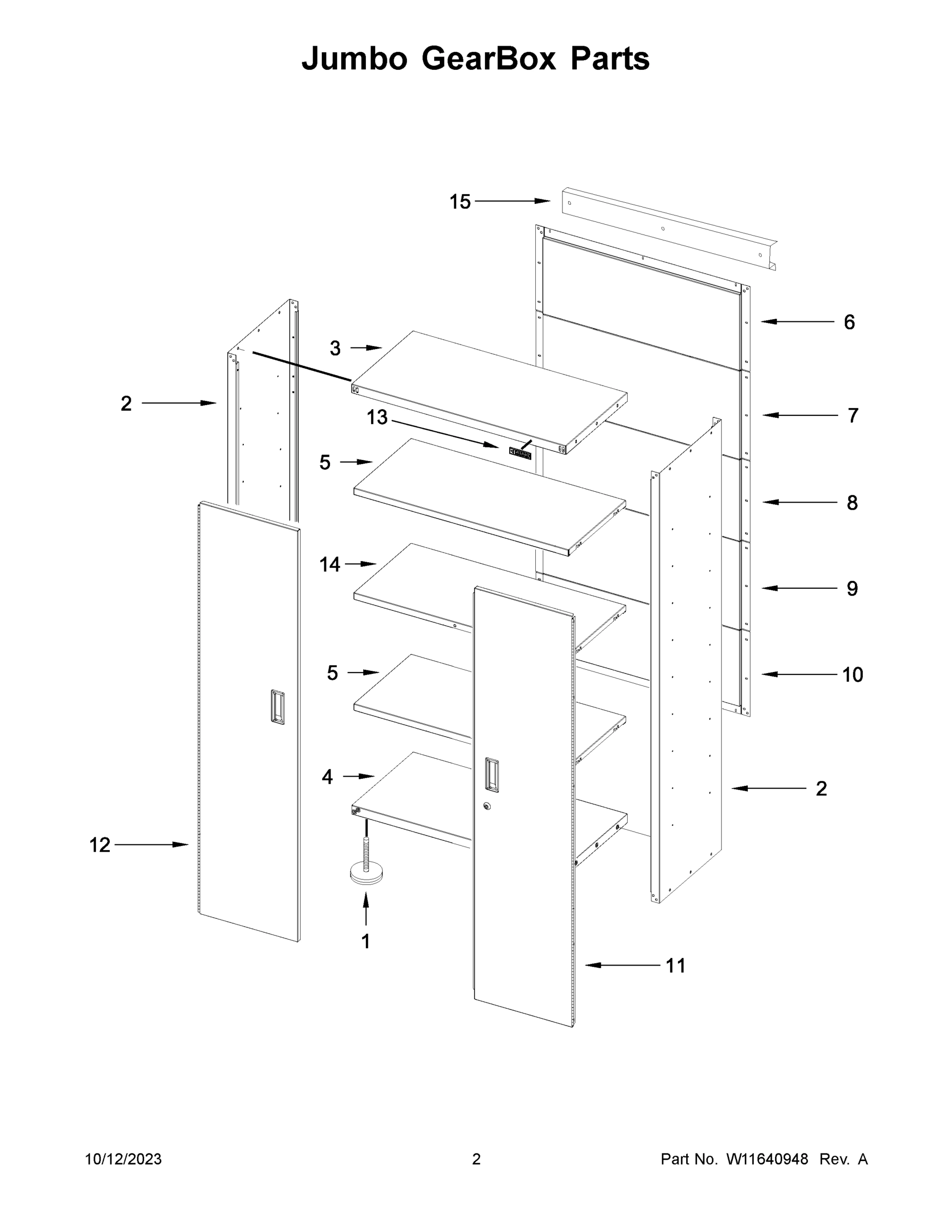 02 - JUMBO GEARBOX PARTS