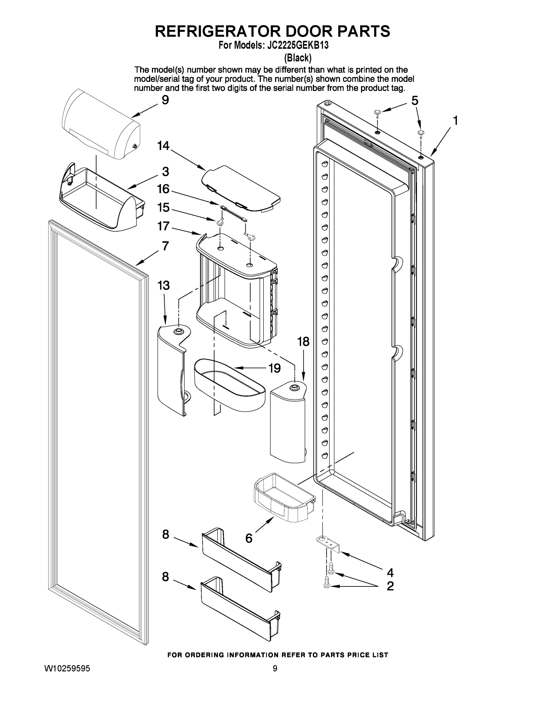06 - REFRIGERATOR DOOR PARTS