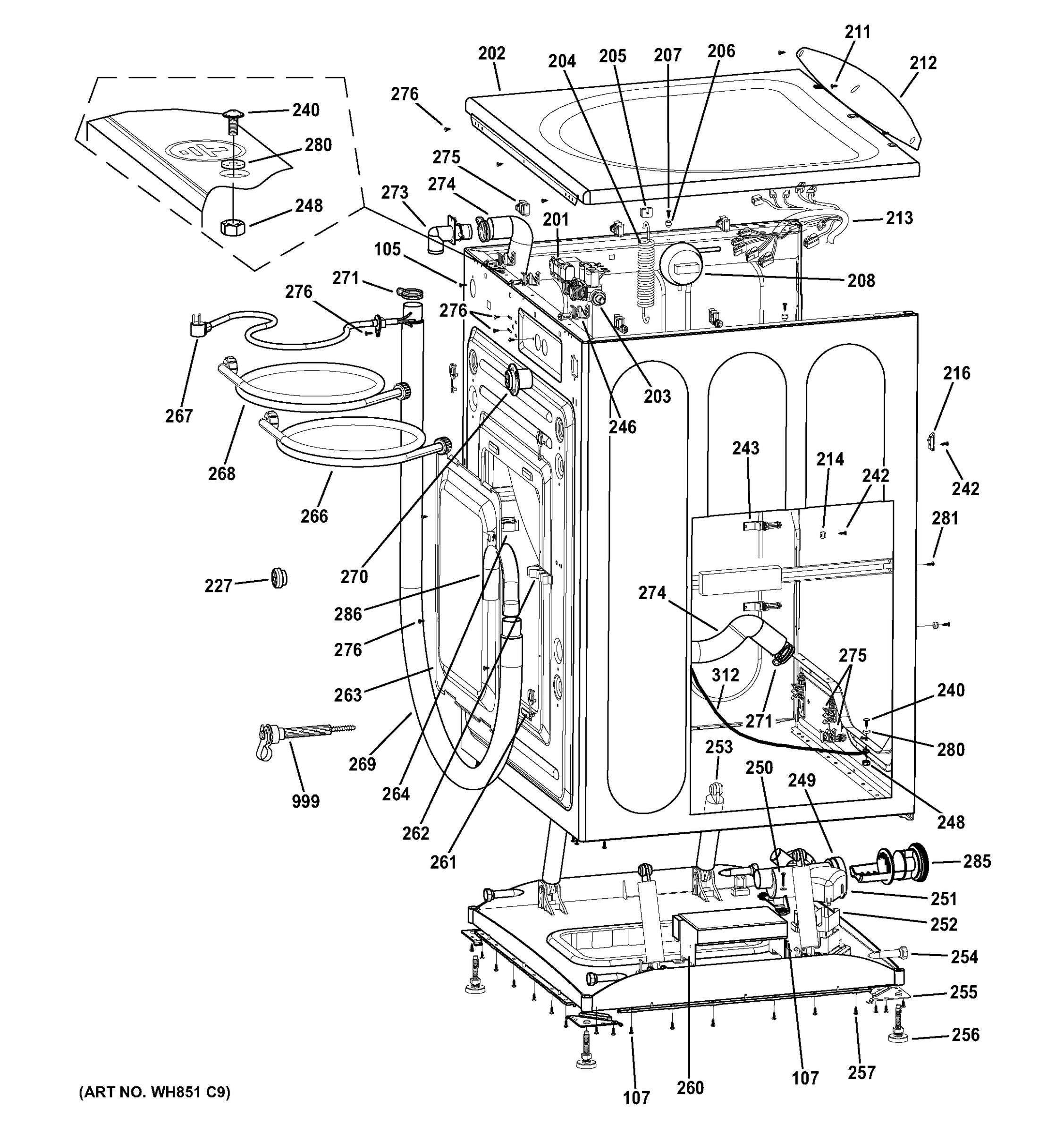 CABINET & TOP PANEL