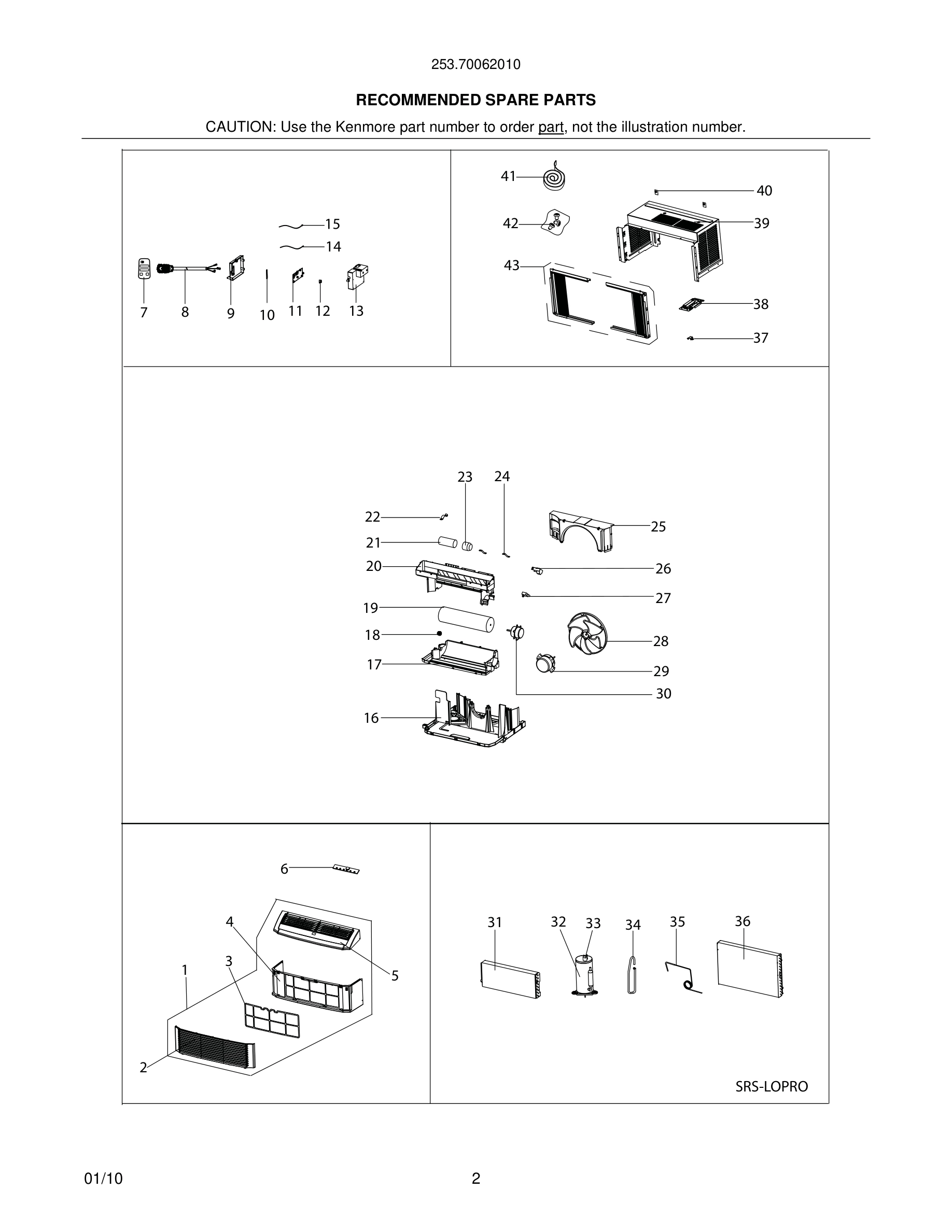 03 - RECOMMENDED SPARE PARTS
