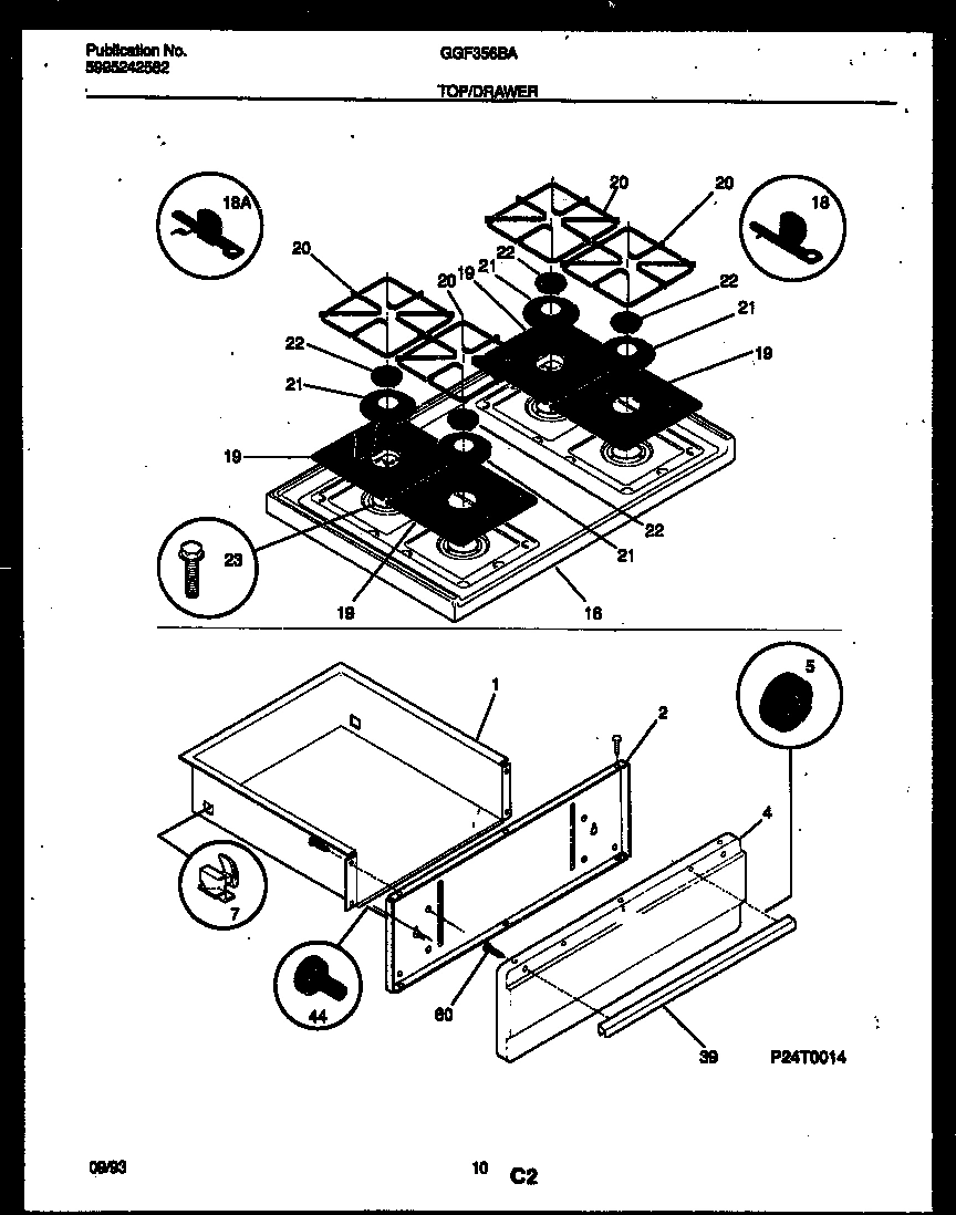 06 - TOP/DRAWER PARTS