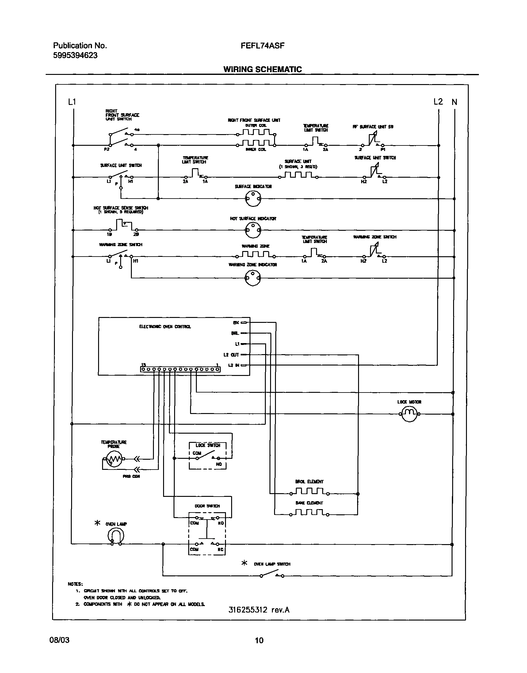 10 - WIRING SCHEMATIC