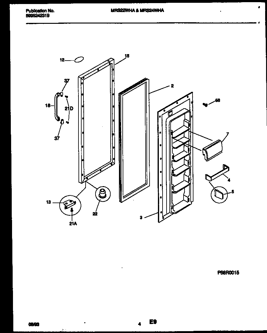 03 - REFRIGERATOR DOOR PARTS