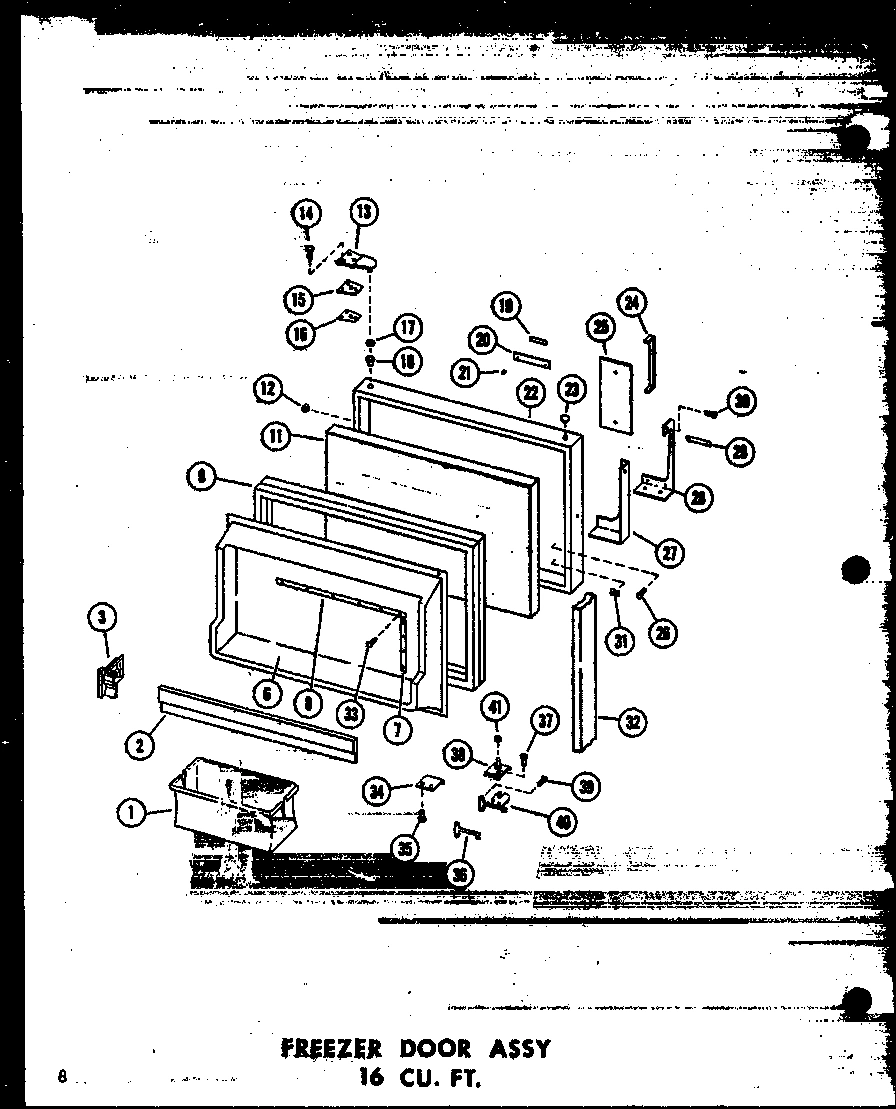 03 - FZ DOOR ASSY 16 CU. FT.