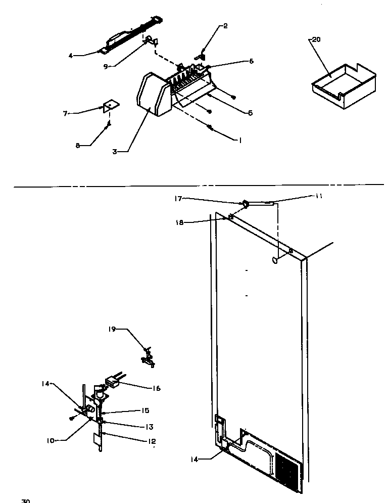 09 - FACTORY INSTALLED ICE MAKER