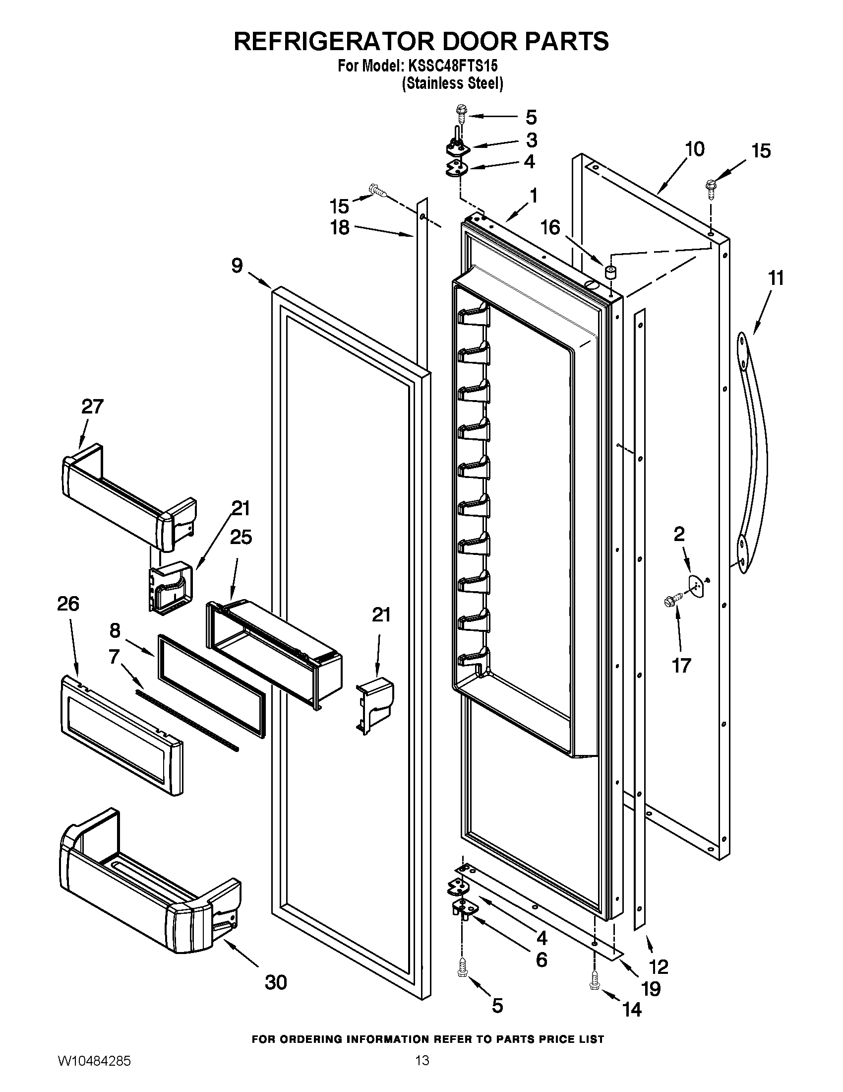 09 - REFRIGERATOR DOOR PARTS
