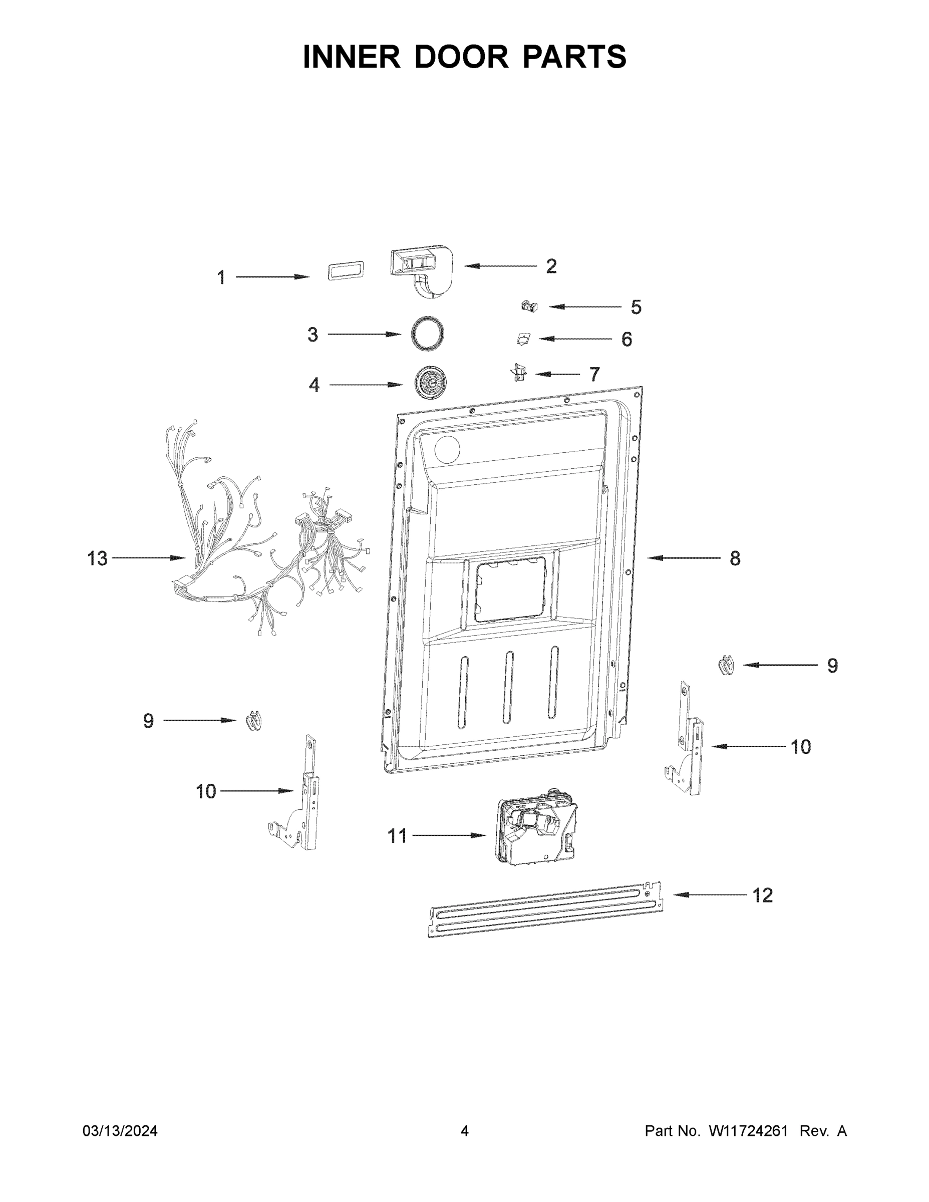 03 - INNER DOOR PARTS
