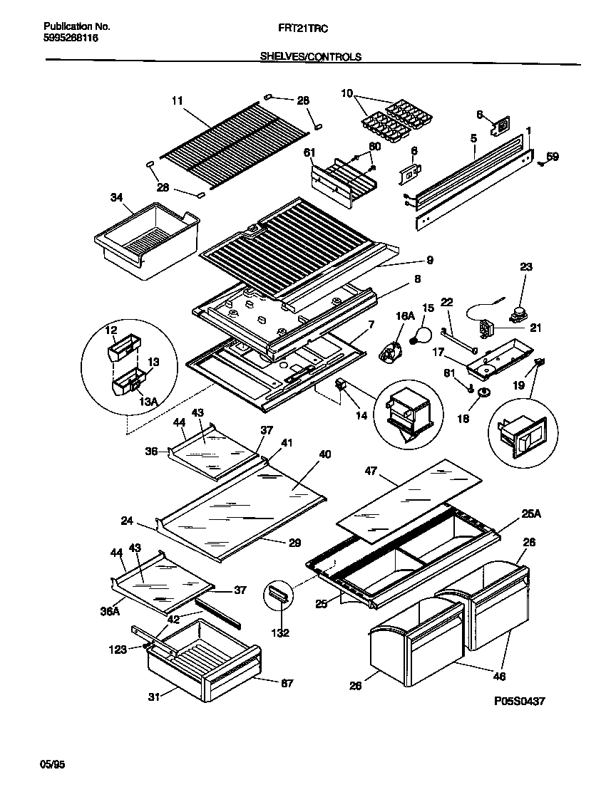 04 - SHELVES/CONTROLS