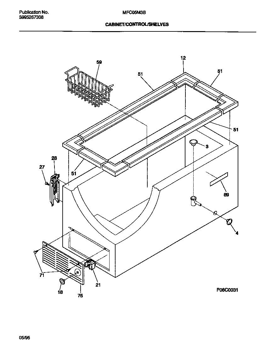 03 - CABINET/CONTROL/SHELVES