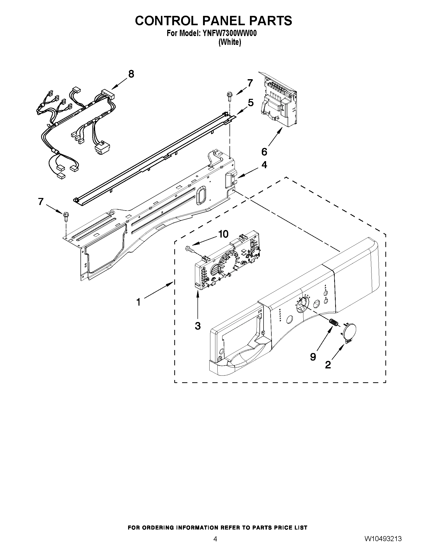03 - CONTROL PANEL PARTS