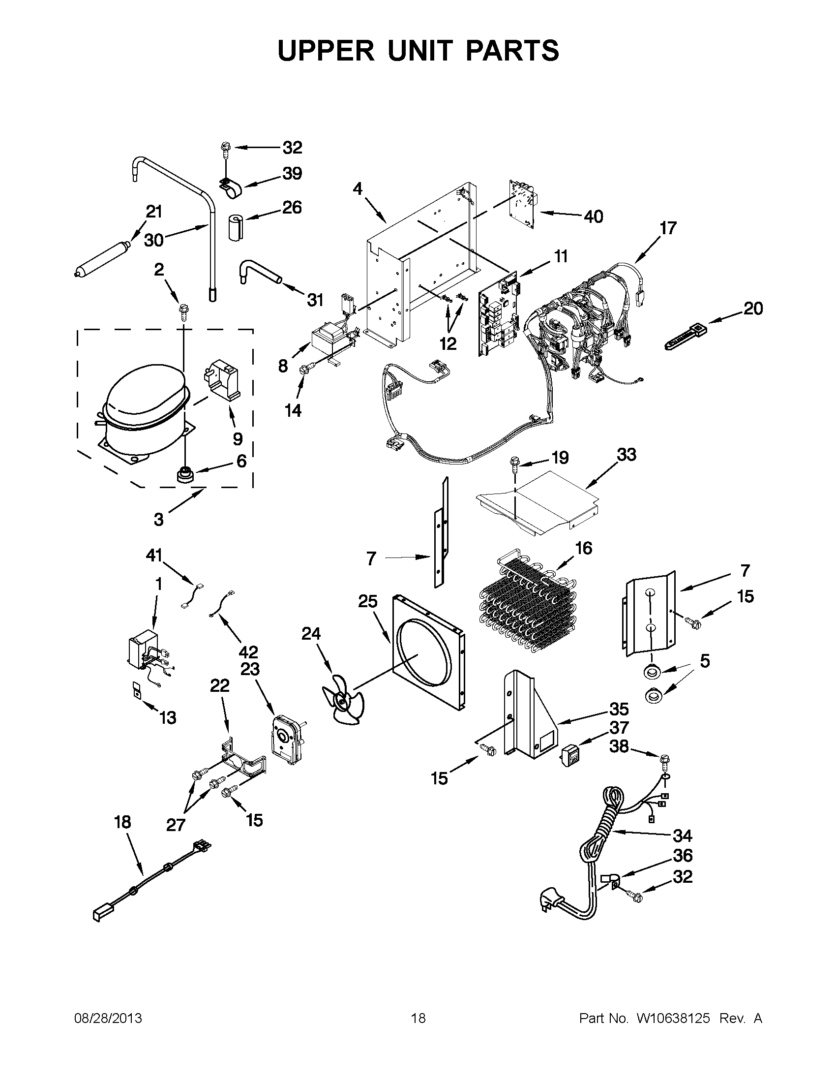 10 - UPPER UNIT PARTS