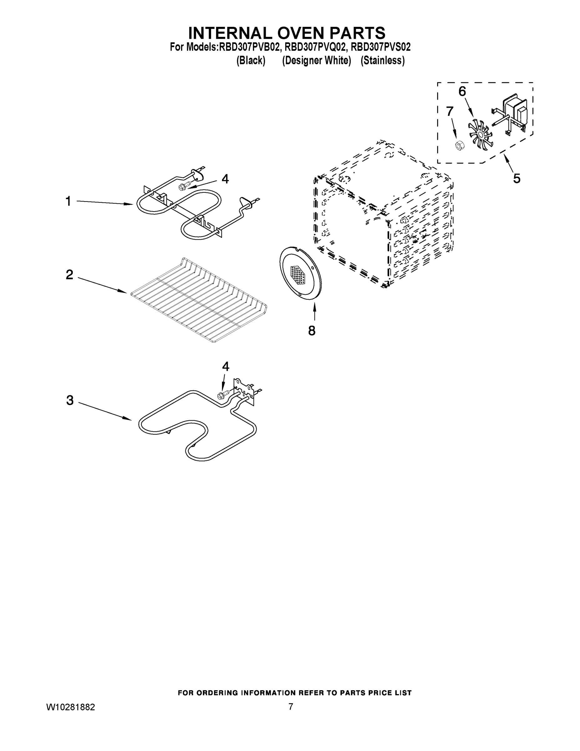 05 - INTERNAL OVEN PARTS