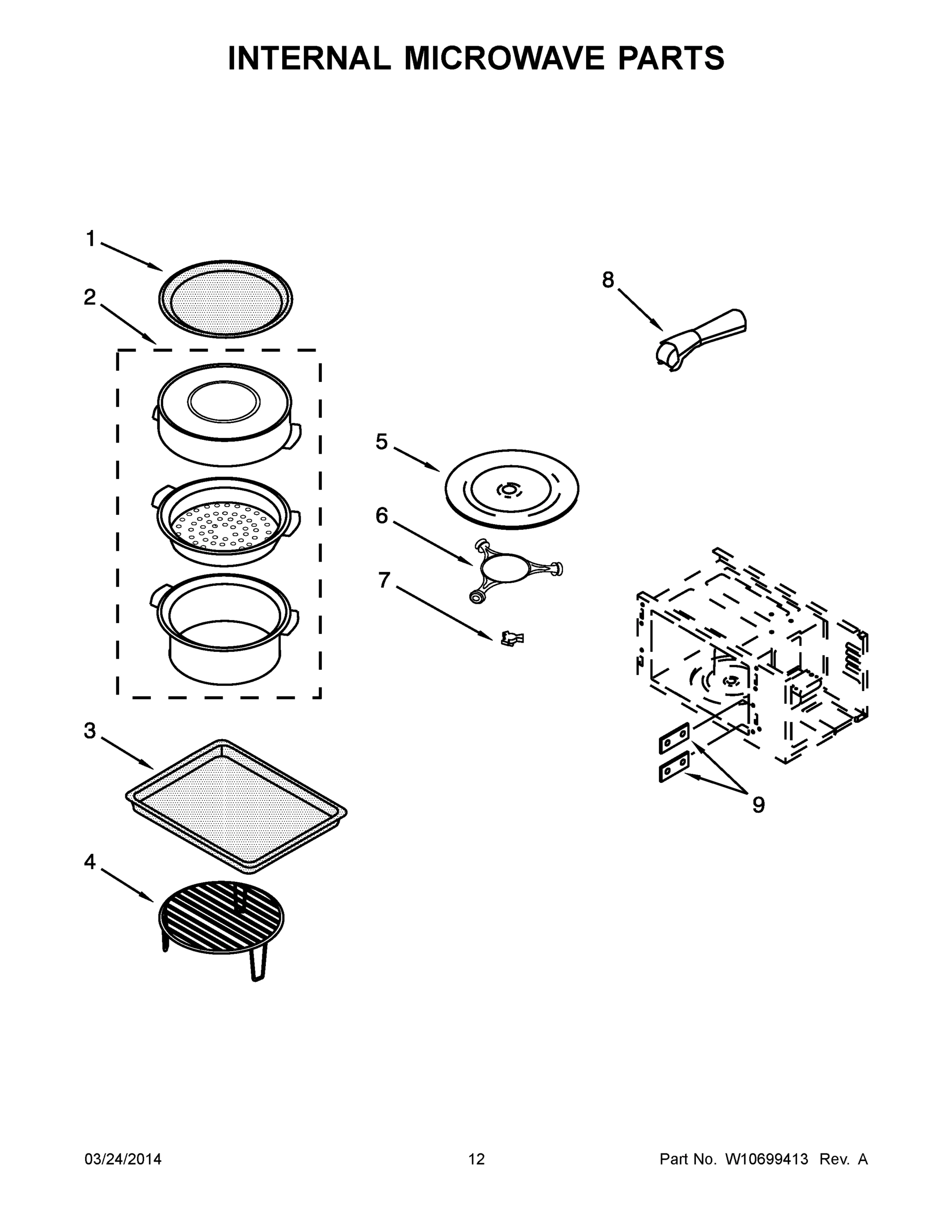 07 - INTERNAL MICROWAVE PARTS