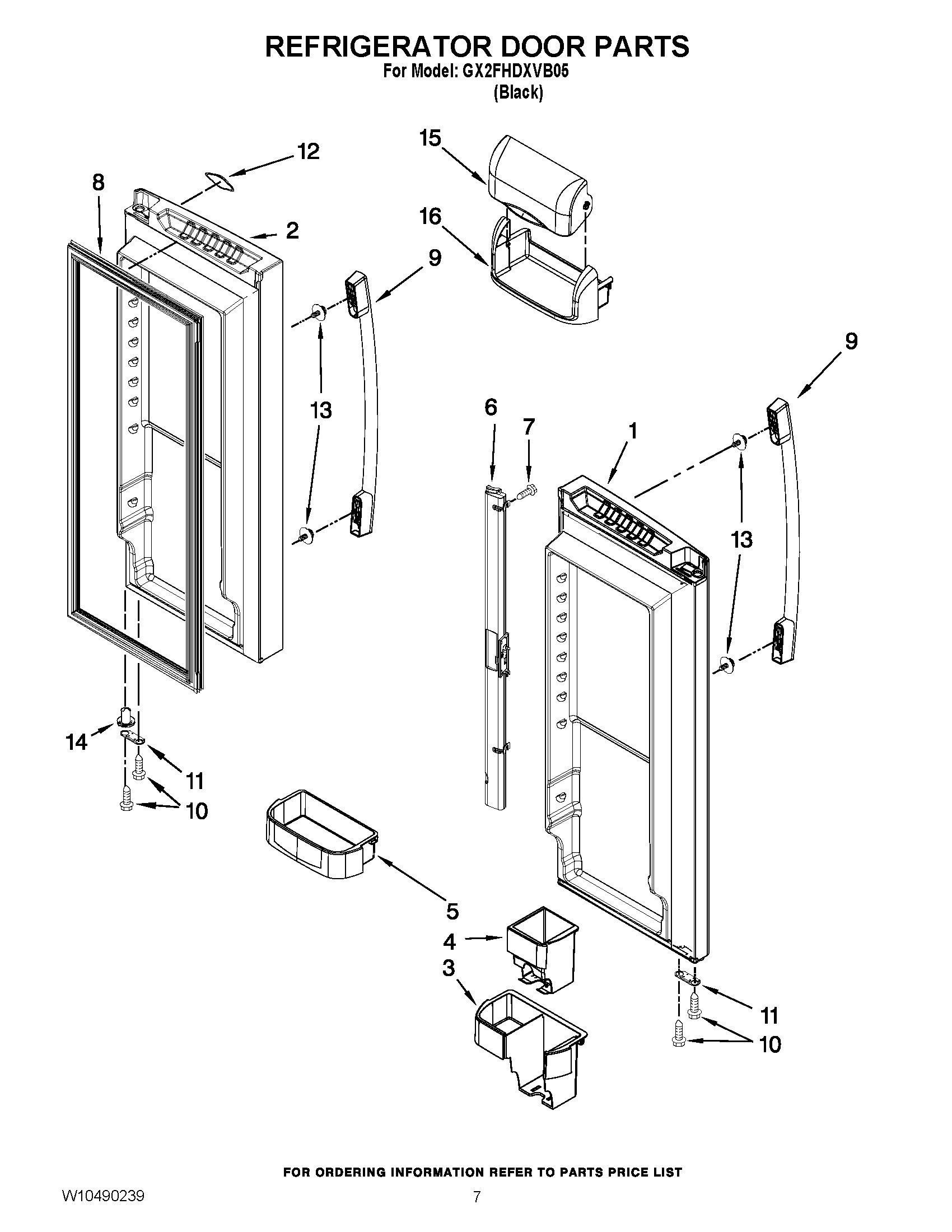 05 - REFRIGERATOR DOOR PARTS
