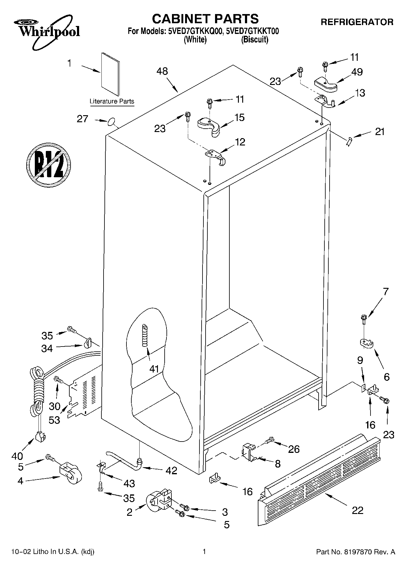 01 - CABINET, LITERATURE