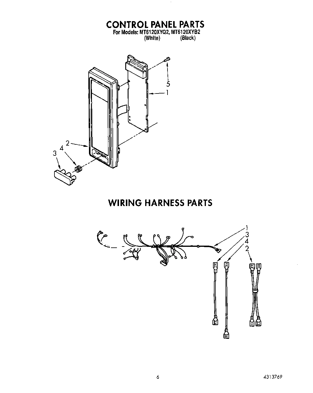 05 - CONTROL PANEL, WIRING HARNESS
