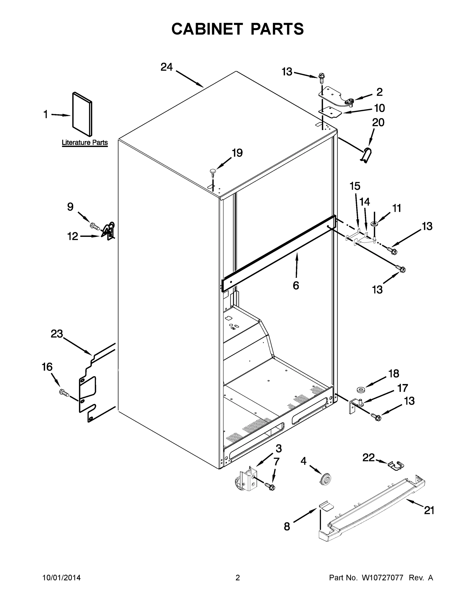 02 - CABINET PARTS