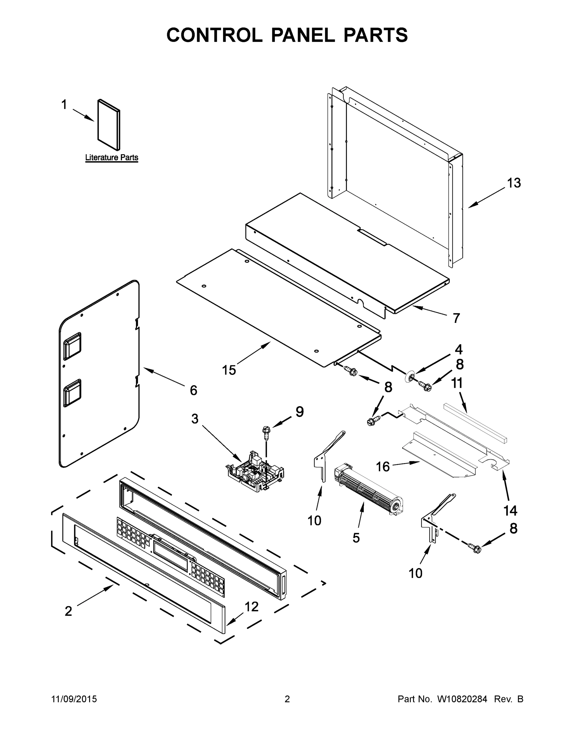 02 - CONTROL PANEL PARTS