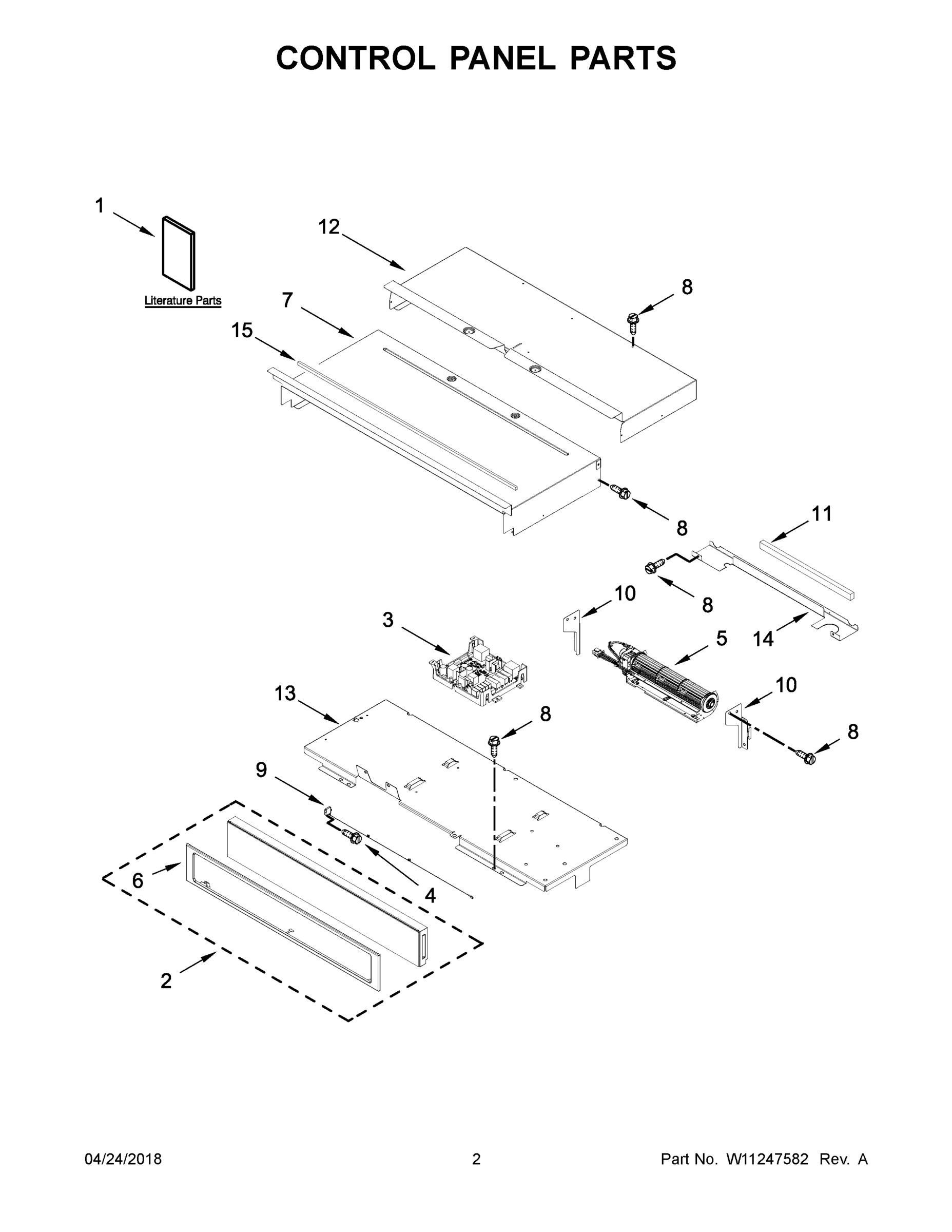 02 - CONTROL PANEL PARTS