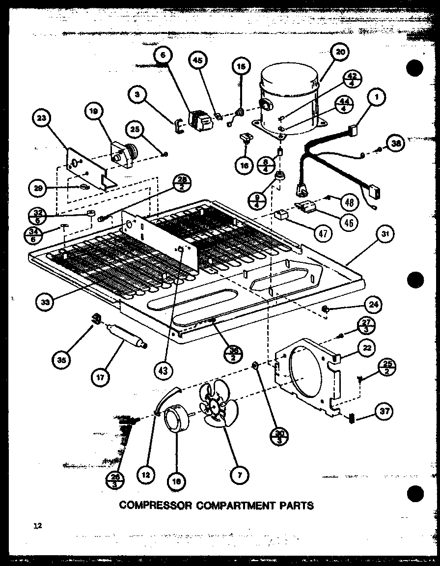 01 - COMPRESSOR COMPARTMENT PARTS